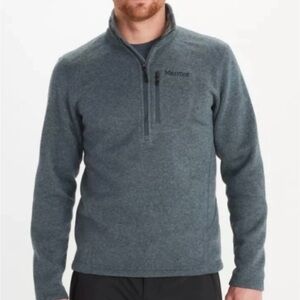 Marmot Men's Charcoal Zip-Up Sweater